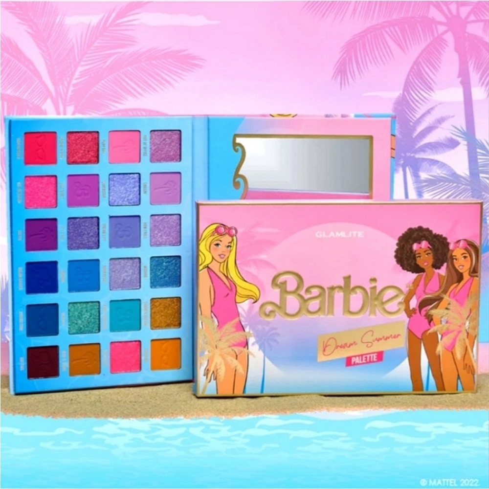 Glamlite x Barbie Eyeshadow Palette
